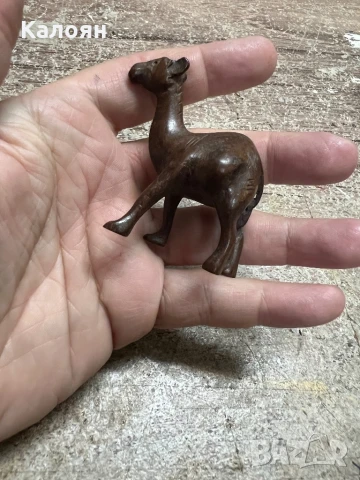 Камила, дървена миниатюра , снимка 8 - Други ценни предмети - 50558744