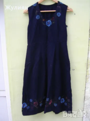 СТАР РЪЧНО РИСУВАН СУКМАН ЛИТАК НОСИЯ, снимка 4 - Антикварни и старинни предмети - 50302183