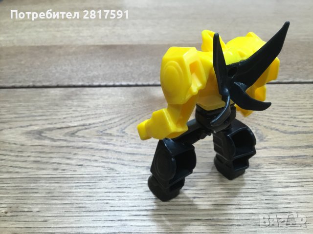 Трансформър Happy Meal Transformers RID Bumblebee 3.75" Toy Action Figure 2015 McDonalds, снимка 2 - Фигурки - 43171693