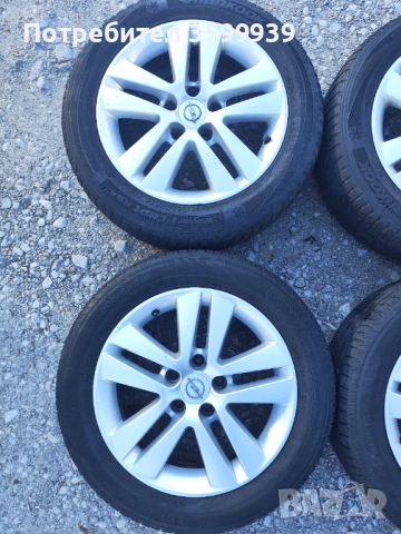 Оригинални алуминиеви джанти 5/110/R16 за Opel, Fiat, Alfa Romeo, Saab , снимка 12 - Гуми и джанти - 52537879