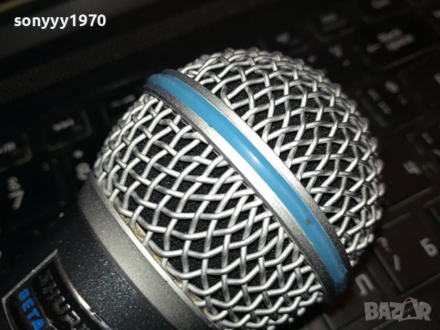 shure beta-микрофон без бутон 3012221935, снимка 13 - Микрофони - 39146509