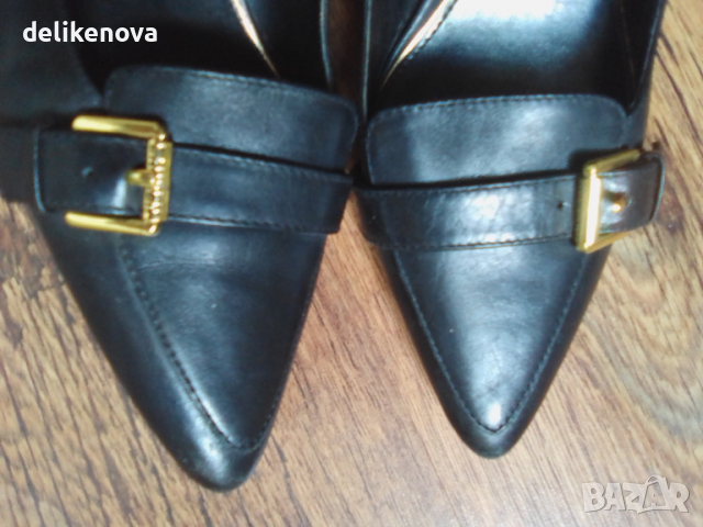 Ralph Lauren Original Size 8B Кожени обувки, снимка 2 - Дамски обувки на ток - 36416652