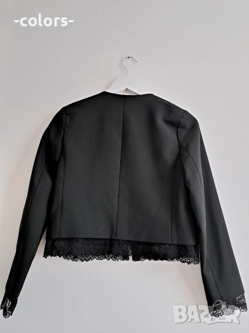 Сако с дантела Zara, снимка 8 - Сака - 52592661
