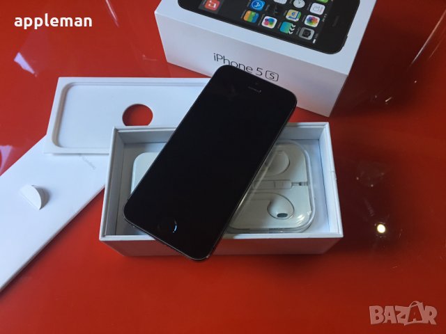 Apple iPhone 5S 16Gb Space Gray Фабрично отключен Айфон телефон, снимка 12 - Apple iPhone - 27591226