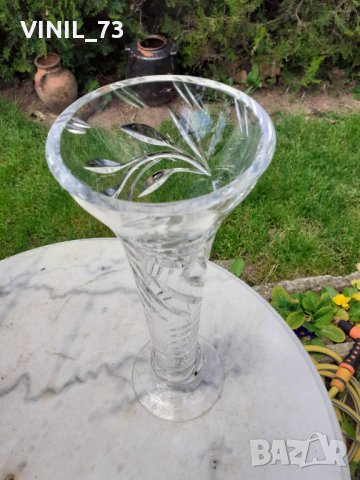 КРИСТАЛНА ВАЗА-1, снимка 2 - Вази - 32969321