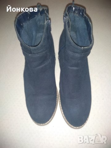 Дамски боти  CLONAVY н.40-41 много тъмносини, снимка 3 - Дамски боти - 43787711