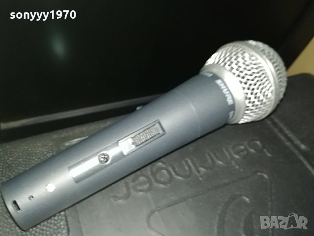 shure sm58-profi microphone-ВОКАЛЕН, снимка 3 - Микрофони - 28693836