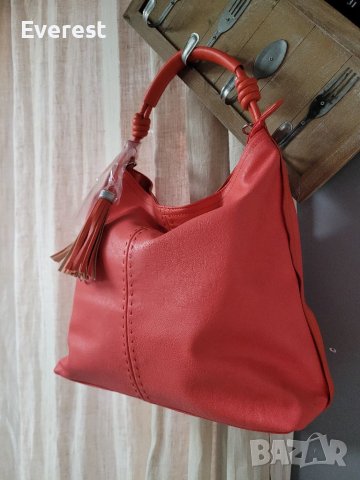 Голяма чанта,цвят ФУКСИЯ,тип торба, снимка 8 - Чанти - 40519288