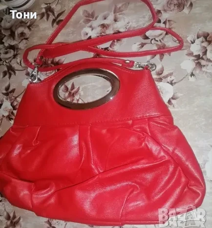 Нова Кожена Дамска Чанта , снимка 4 - Чанти - 50689652