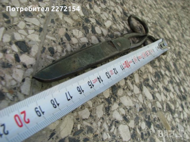 Британска шивашка ножица, снимка 6 - Антикварни и старинни предмети - 28486342