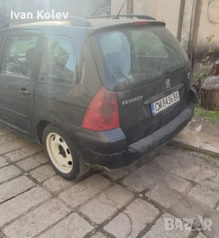 Пежо 307 комби, снимка 2 - Автомобили и джипове - 53426961