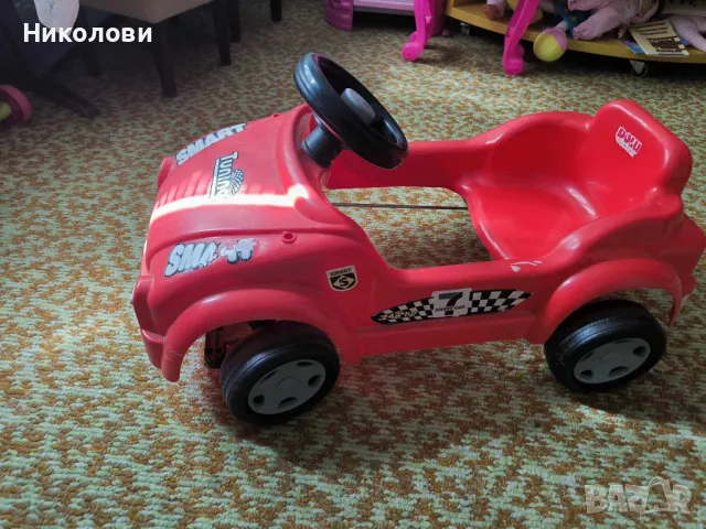 Детска кола с педали , снимка 3 - Детски велосипеди, триколки и коли - 49746831