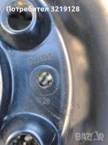 4бр. Оригинални BMW джанти 16" с тасове BMW, снимка 5 - Гуми и джанти - 52280825