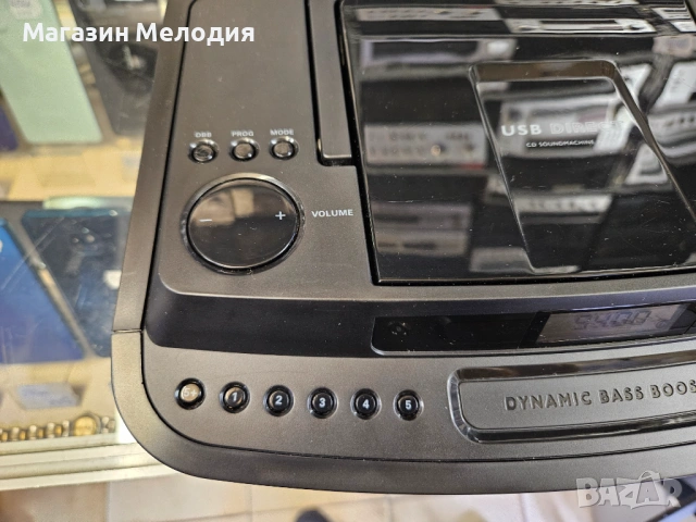 Система Philips AZ420/12 В отлично техническо и визуално състояние. Има радио, диск, usb и aux. Вгра, снимка 9 - Аудиосистеми - 53450913