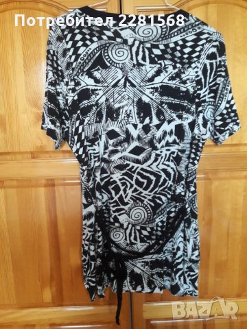 Дамска блуза - тип туника, снимка 2 - Туники - 26229043