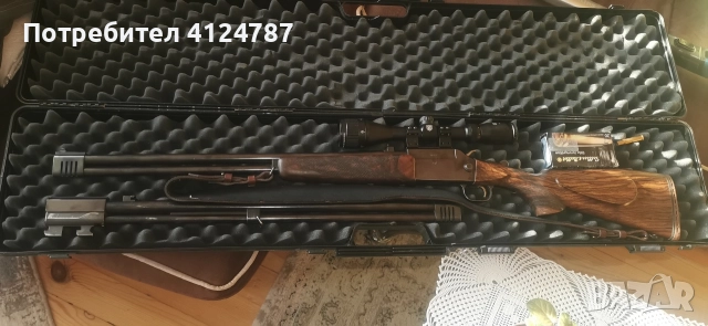 комбинирана пушка Тика с две сменяеми цеви , снимка 4 - Ловно оръжие - 52847321