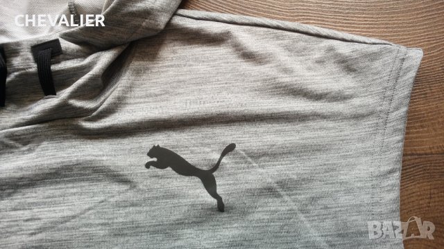 PUMA Active Training Men's Tech Fleece DRY CELL размер 52 / L потник с качулка 36-52, снимка 5 - Други - 40692499