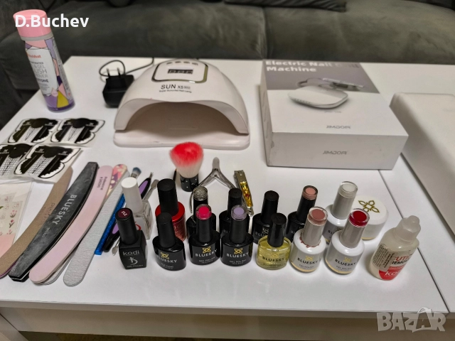 Пълен комплект за маникюр , снимка 2 - Педикюр и маникюр - 52950240