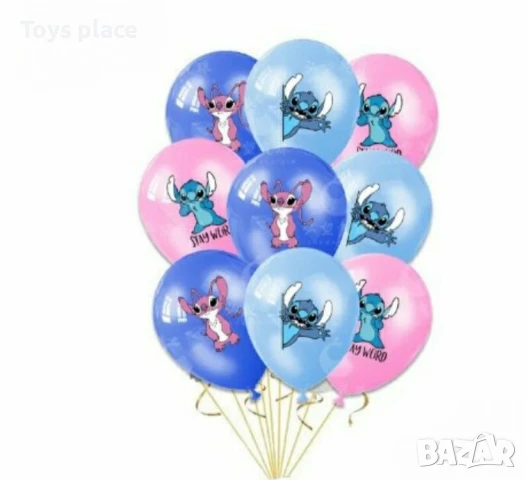 Фолиеви балони Лило и Стич Lilo and Stitch , снимка 7 - Декорация за дома - 50665617
