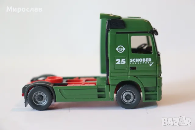 WIKING H0 1/87 MERCEDES ACTROS ВЛЕКАЧ КАМИОН МОДЕЛ КОЛИЧКА, снимка 4 - Колекции - 50210841