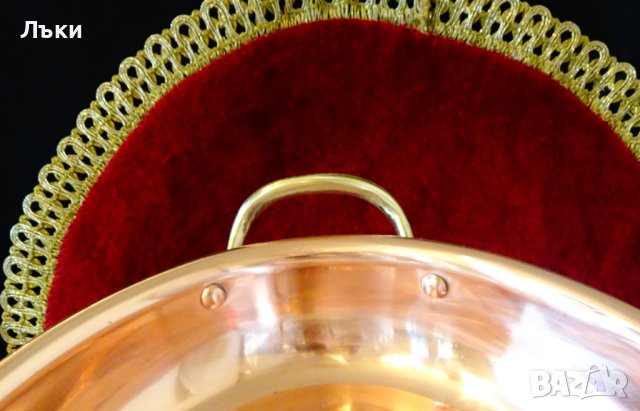 Медна тава,меден съд за готвене и сервиране 1 кг. , снимка 6 - Антикварни и старинни предмети - 43845305