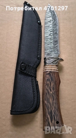 Ловен нож с шарка , снимка 2 - Ножове - 53187842