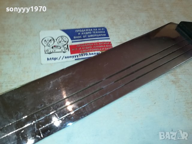 кукри-мачете инокс хром 57х11см от франция 1911231616, снимка 4 - Антикварни и старинни предмети - 43059844