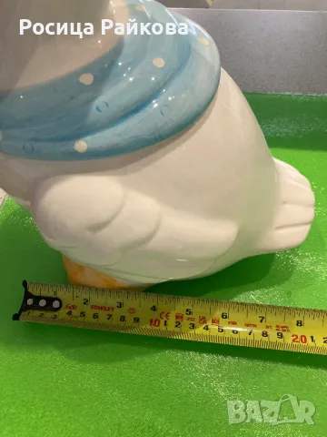 Голям Порцеланов буркан за бисквитки /декорация, снимка 8 - Други - 50021671