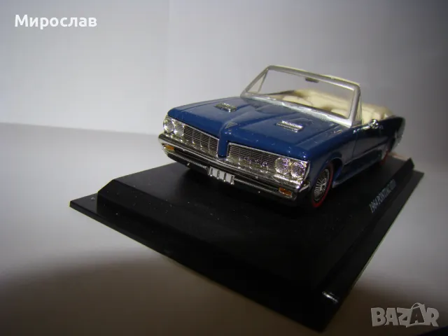 1:43 PONTIAC GTO 1964 ИГРАЧКА КОЛИЧКА МОДЕЛ, снимка 2 - Колекции - 48011375