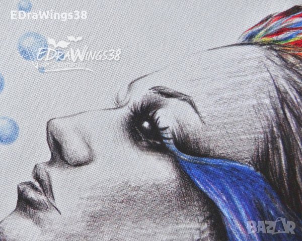 Картина Арт принт "When I was a fish", снимка 4 - Картини - 28206598