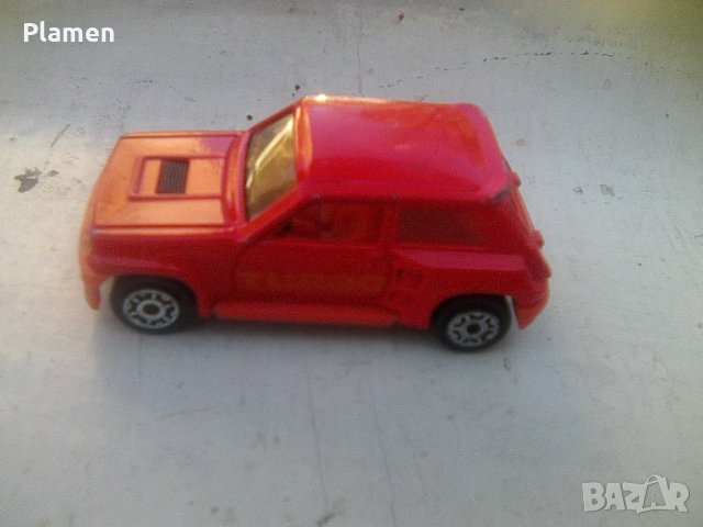 Метална количка Рено 5 турбо на фирма Мажорет