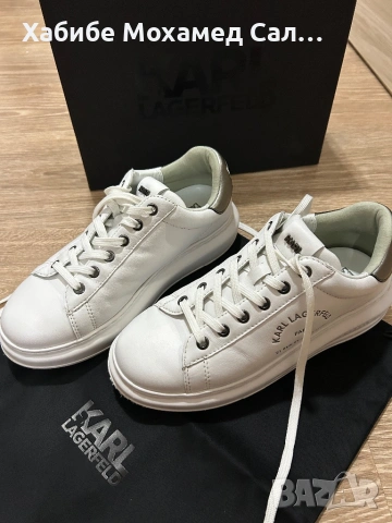 Оргинални маратонки Karl Lagerfeld 39, снимка 7 - Маратонки - 53501392
