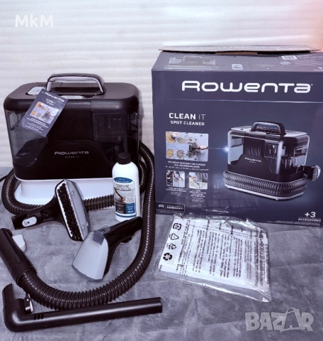 Rowenta Clean It   Преносима перяща прахосмукачка , снимка 6 - Прахосмукачки - 53215763