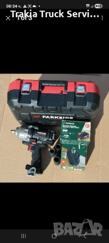 Ударен акумулаторен гайковерт Parkside, снимка 2 - Винтоверти - 53601355