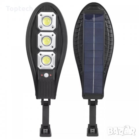 10бр. Соларна LED Лампа Cobra 600W IP65 + стойка за монтаж и дистанционно, снимка 2 - Соларни лампи - 33566289