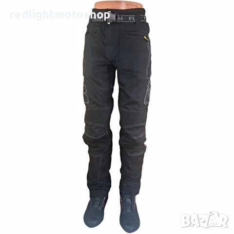 🧥 4989 – FLM Мъжки текстилен мото панталон – Размер 48 – 💵 80 лв