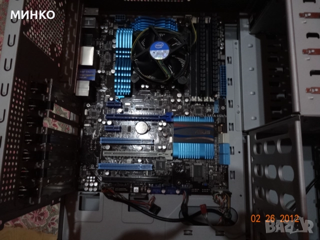 i7-2600 +Asus P8Z68V  +2x4gb ddr3, снимка 3 - Процесори - 52028422