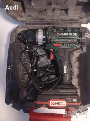 Акумолаторен винтпверт  PARKSIDE  20V  2.A.h  max. 13mm PABS 20Li C3 Винтоверт има проблем с ед мото, снимка 6 - Винтоверти - 49910392