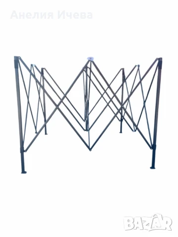 Сгъваема квадратна градинска шатра тип хармоника , снимка 7 - Градински мебели, декорация  - 50704773
