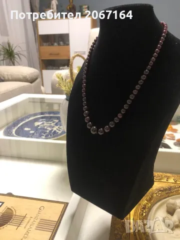 Гердан от гранат, снимка 6 - Колиета, медальони, синджири - 49532949