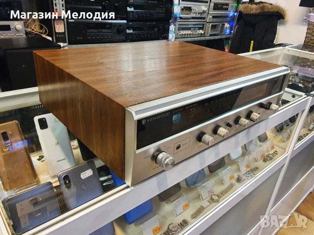 Ресийвър Kenwood KR-2200 В отлично техническо и визуално състояние. Радиото е с понижена чувствителн, снимка 8 - Ресийвъри, усилватели, смесителни пултове - 50791330
