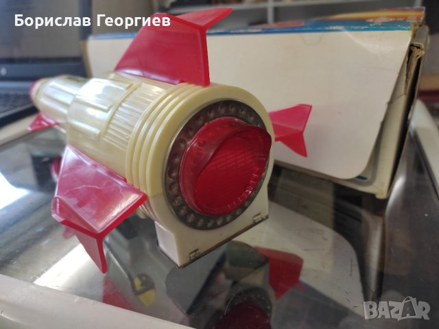 Стара играчка ракета apollo-x space rocket, снимка 5 - Колекции - 40279535