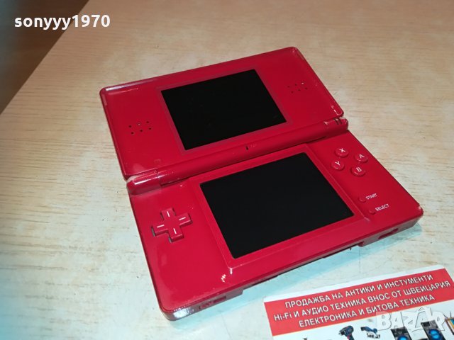 nintendo ds lite red-без батерия 2404211925, снимка 7 - Nintendo конзоли - 32667984