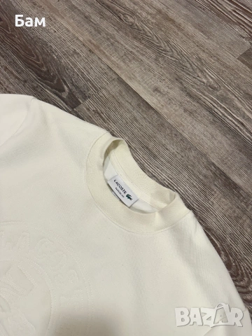 Оригинална мъжка блуза Lacoste размер С, снимка 5 - Блузи - 53372557