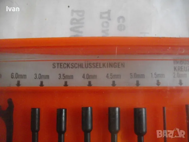 КОМПЛЕКТ 21 бр. НОВИ МИКРО МИНИ РЪЧНИ ОТВЕРТКИ И КЛЮЧОВЕ СПЕЦИАЛИЗИРАНИ ЗА МИКРОЕЛЕКТРОНИКА НЕМСКИ, снимка 11 - Други инструменти - 48603899