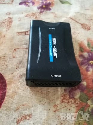 HDMI конвертор SKART видео адаптер , снимка 3 - Приемници и антени - 51929702
