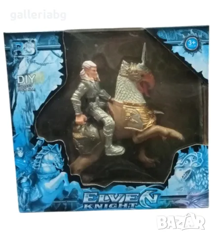 Елфски рицар върху грифон