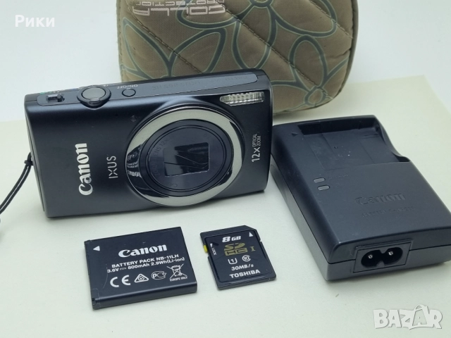 Canon PowerShot ELPH 340 HS / IXUS 265 HS 16.0MP 12х zoom, снимка 11 - Фотоапарати - 52727247