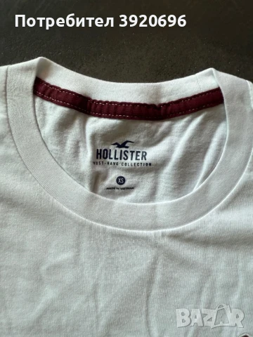 Мъжка тениска Hollister, снимка 3 - Тениски - 50681532