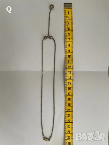 Сребърно колие с топчета, проба 925, снимка 3 - Колиета, медальони, синджири - 50949741